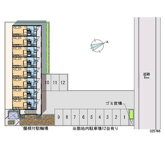 札幌市白石区北郷二条１丁目 月極駐車場